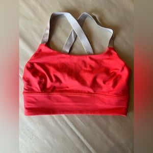 Lululemon athletica. Both Ways Wide Band Sports Bra. Size 4. Crossback/ straight
